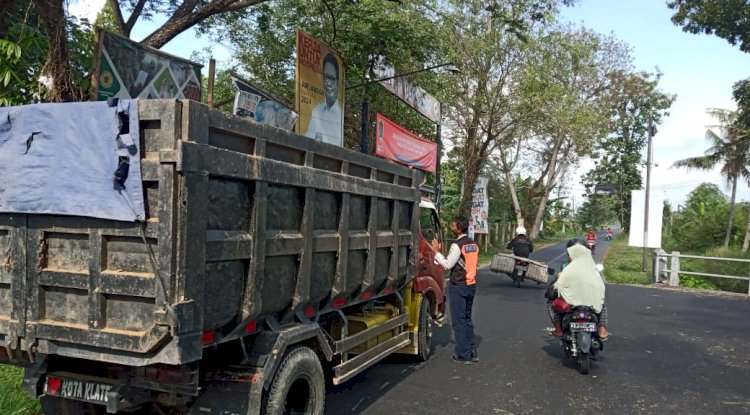 Penertiban Jalur Material Kabupaten Klaten