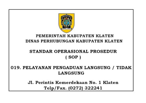 SOP Pengaduan 1