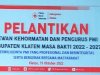 Pelantikan dewan kehormatan dan pengurus PMI