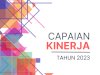 Program Kegiatan dan Capaian Kinerja