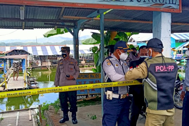 Giat Penertiban Pedagang di Obyek Wisata Rowo Jombor