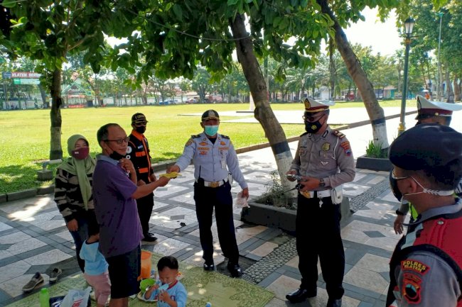 Giat Operasi Yustisi Pembagian Masker
