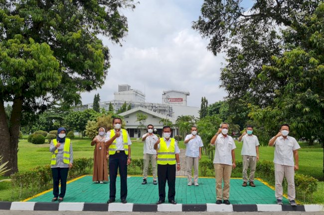 SERAH TERIMA TRAFFIC LIGHT SGM