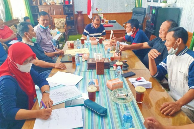 Giat rakor persiapan pemindahan PKL alun-alun Klaten