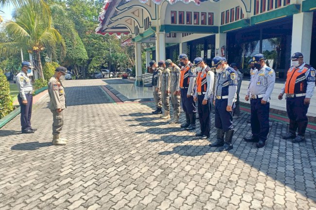 Giat operasi yustisi dan penertiban parkir diwilayah klaten kota
