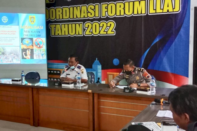 Rapat koordinasi membahas carfree day