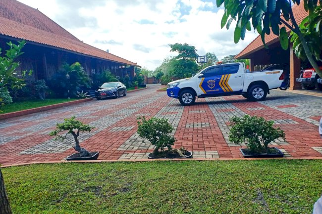 Giat pengawalan Bupati