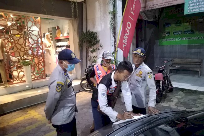 Giat pendataan parkir TJU