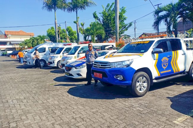 pengawalan penjemputan jamaah haji