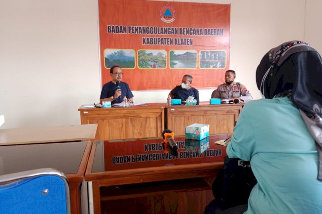 Rakor rekomendasi keramainan di kantor BPBD