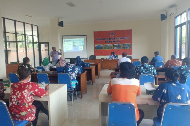 Rakor pengumpulan dokumen kajian resiko bencana