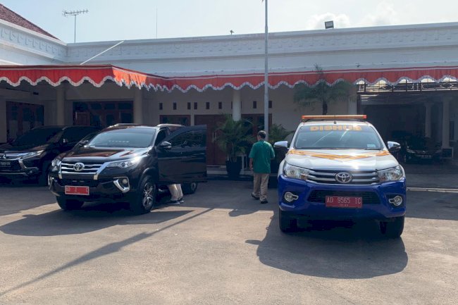 Pengawalan wakil bupati