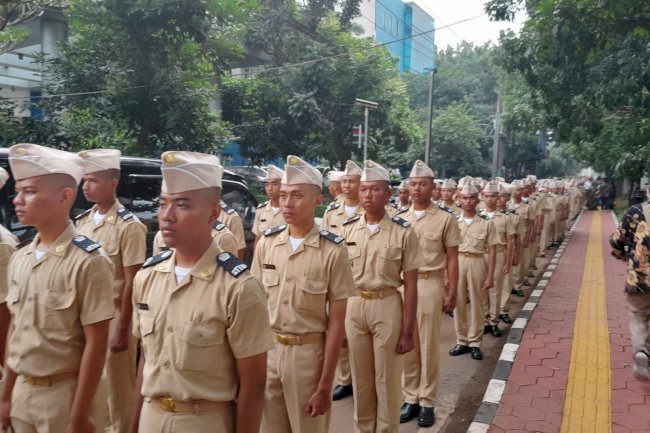 pelantikan taruna muda angkatan 44 PTDI-STTD