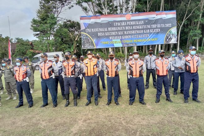  Upacara pembukaan TMMD