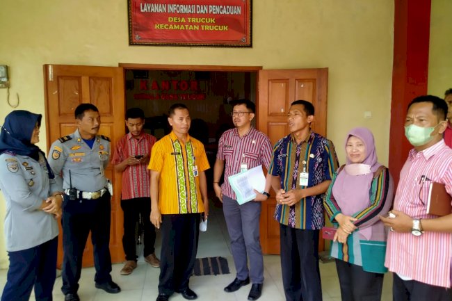 Pengecekan lokasi dan persiapan kegiatan penyerahan bansos