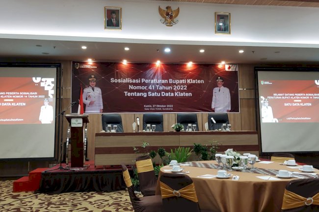 Sosialisasi Peraturan Bupati Klaten Nomor 41 Tahun 2022