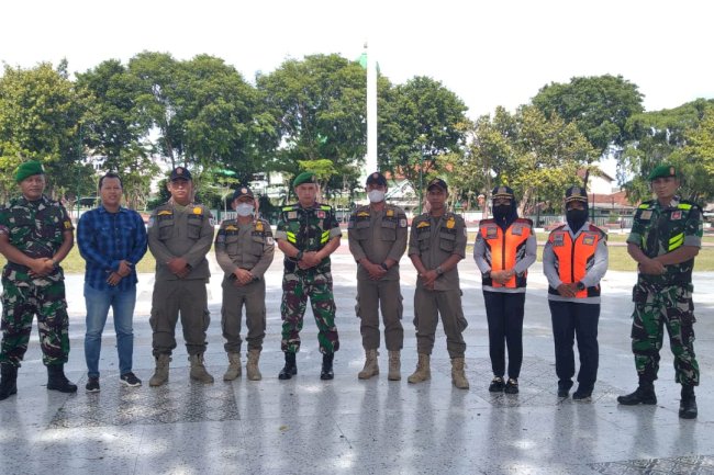  Pengamanan Pasca Revitalisasi Alun - Alun Klaten 