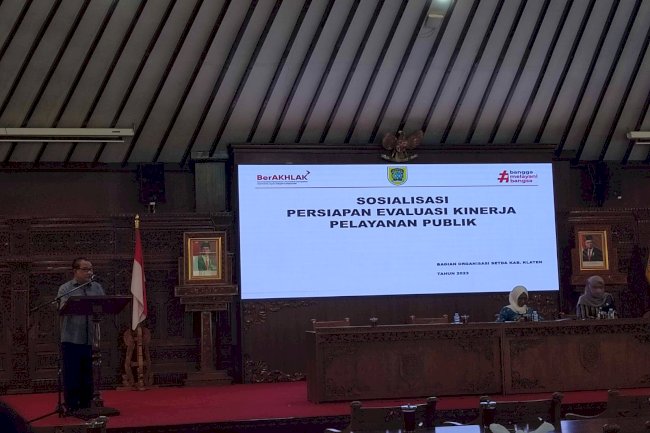 Sosialisasi Persiapan Evaluasi Kinerja Pelayanan Publik