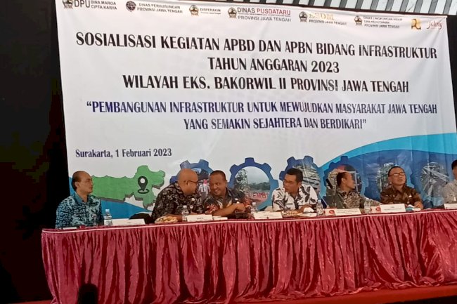 Sosialisasi APBD & APBN Bidang Infastruktur TA 2023