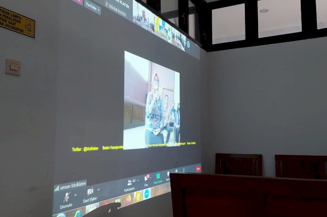 Zoom Meeting Sosialisasi Penyusunan Ekinerja Tahun 2023