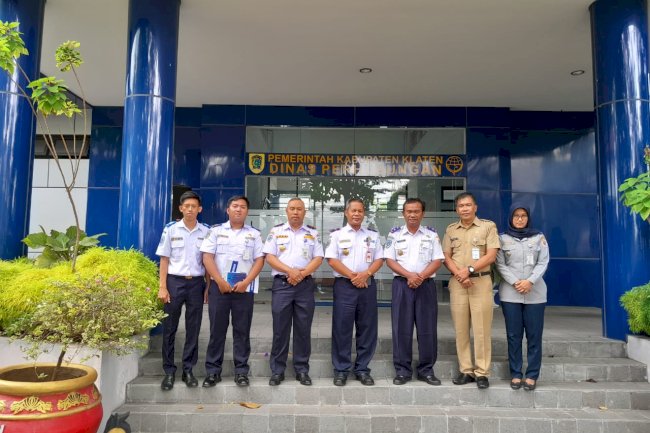 Kunjungan Kerja dari Dinas Perhubungan Kabupaten Semarang