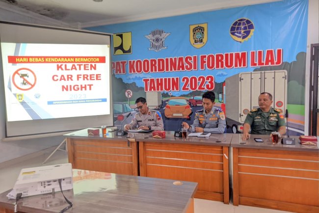 Rapat Internal Pengaman Carfree Night