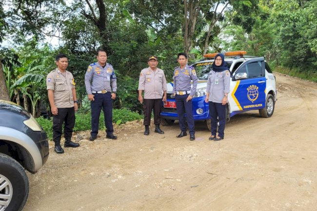 Survey Jalur Penutupan jalan  Akses Angkutan Tambang Gol C 