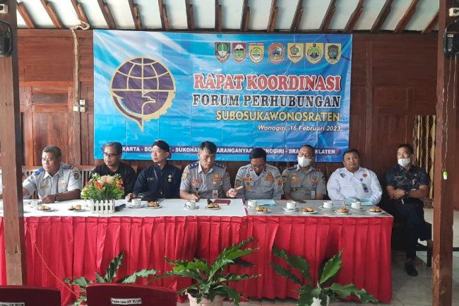 Rakor Forum Perhubungan SUBOSUKOWONOSRATEN