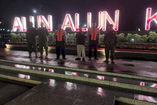  Kegiatan pengamanan Pasca Revitalisasi Alun Alun Klaten