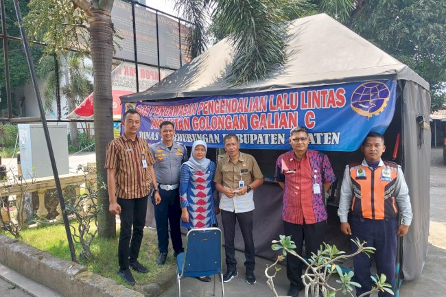 Monitoring pos Pengawasan Angkutan Gol C