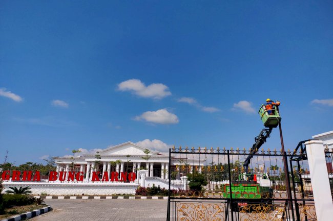 Pemasangan Lampu Sport led 100w x4