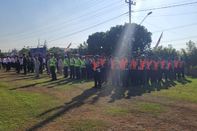 Apel gelar pasukan operasi patuh candi 2023