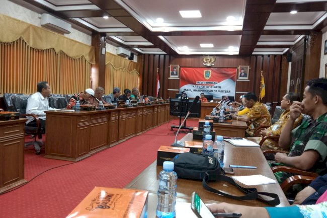 Koordinasi Pemulangan Haji Kabupaten Klaten Kloter 54 - 57