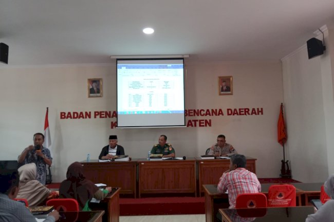 Rakor Persiapan Simulasi Bencana dan Pengukuhan  Relawan