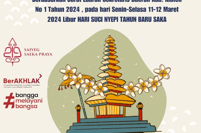 Hari Raya Nyepi Tahun Baru Saka