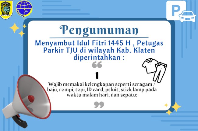 Kewajiban Petugas Parkir