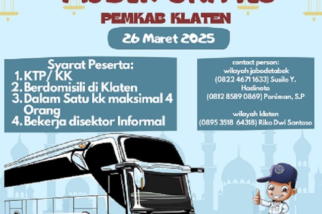 Mudik Gratis Lebaran 2025