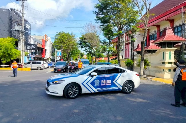 Pengaturan Lalu Lintas Acara Musrenbangwil Se eks Karasidenan Surakarta