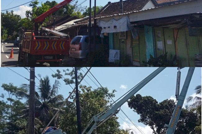 Perbaikan PJU di wilayah Klaten Selatan