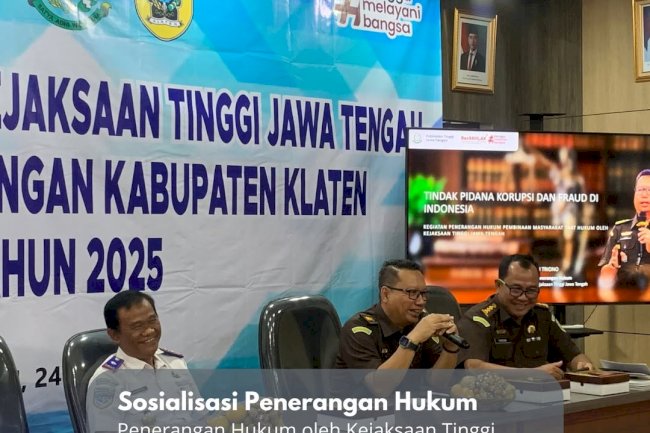 Kejaksaan Tinggi Jawa Tengah Gelar Penerangan Hukum di Dinas Perhubungan Kabupaten Klaten