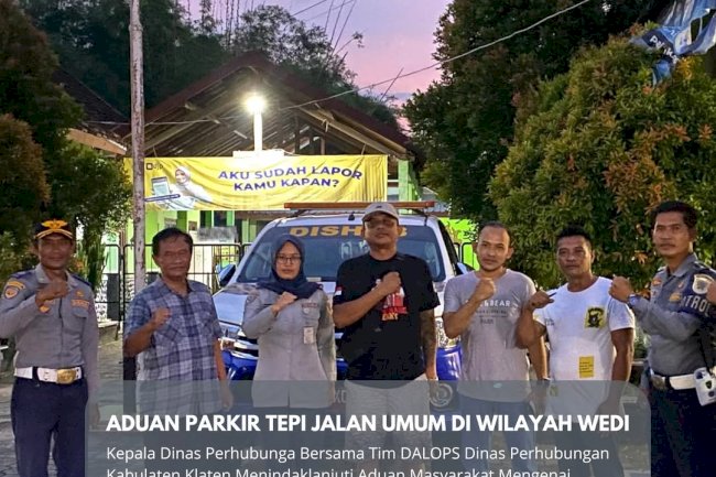 Dinas Perhubungan Kabupaten Klaten Klarifikasi Laporan Penarikan Retribusi Parkir Wedi