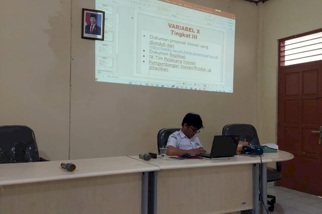 Pegawai Dishub Klaten Ikuti Sosialisasi dan Evaluasi Hasil Input Inovasi OPD