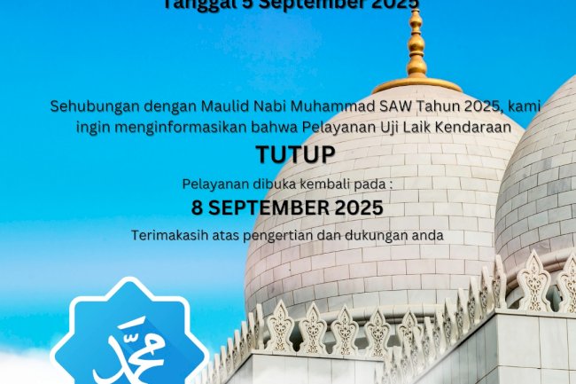 Pengumuman Libur Maulid Nabi