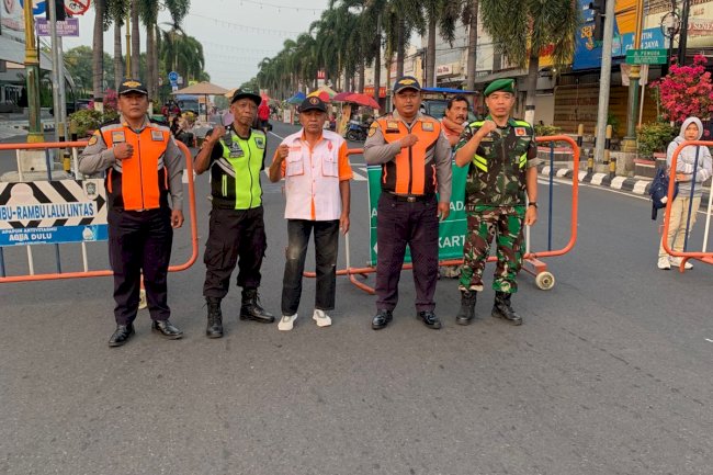 Dinas Perhubungan Kabupaten Klaten Gelar Car Free Day di Jalan Pemuda