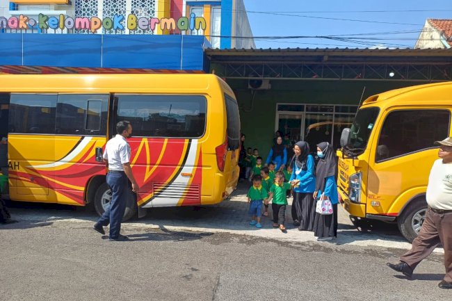 Dinas Perhubungan Klaten Gelar Program SALUD untuk PAUD Terpadu d'Vastu Klaten Utara
