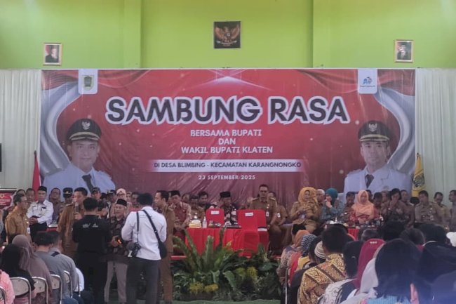 Patwal Dinas Perhubungan Klaten Amankan Kegiatan Sambung Rasa dan Tinjau Pembangunan Jalan Manisrenggo-Deles
