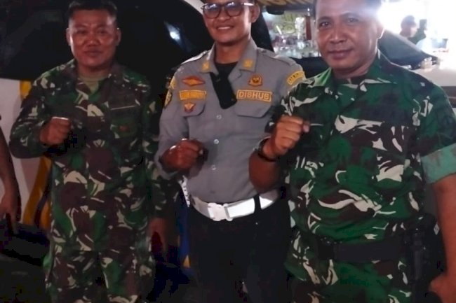 Pengawalan Tertib AD 1 Dukung Suksesnya Pagelaran Wayang Kulit di Malangjiwan