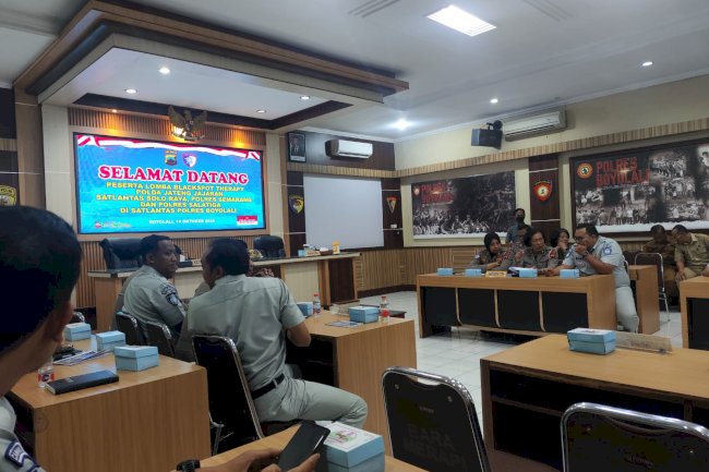 Perangi Laka Lantas! Dishub Klaten Berparisipasi dalam Lomba "Blackspot Therapy" di Polres Boyolali