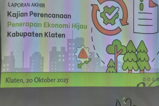 Prakom Muda Dishub Klaten ‘Bajak’ Paparan Ekonomi Hijau: Dari Meja Rapat ke Langkah Nyata