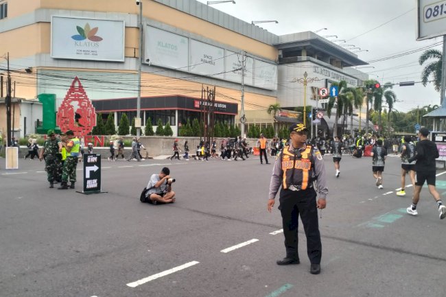 Sukses Total! Tim Dalops Dishub Klaten Amankan Kodim Klaten Run 2025 dengan 5.000+ Peserta